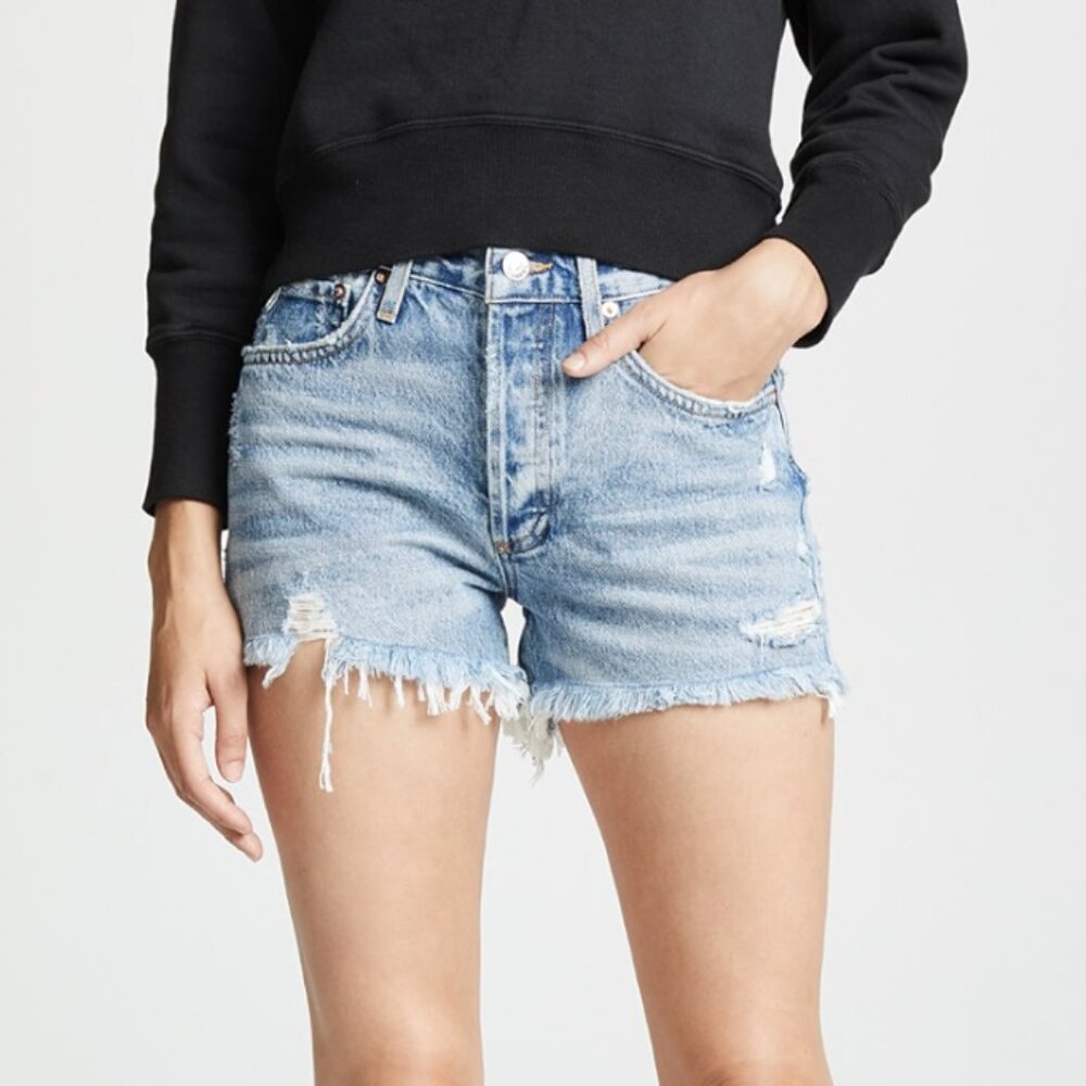 Agolde Parker Vintage Cutoff Shorts, Size 26